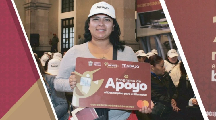 Abren registro de ‘Apoyo al Desempleo’ en el Edomex_ ¿cómo obtener hasta 3 mil pesos al mes? En la imagen se observa a una beneficiera por el apoyo del Gobierno del Estado de México.