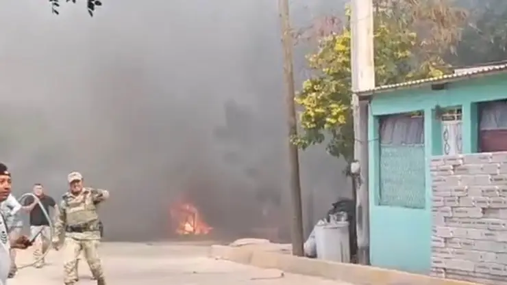 Explosión de pirotecnia en Oaxaca, heridos, un muerto