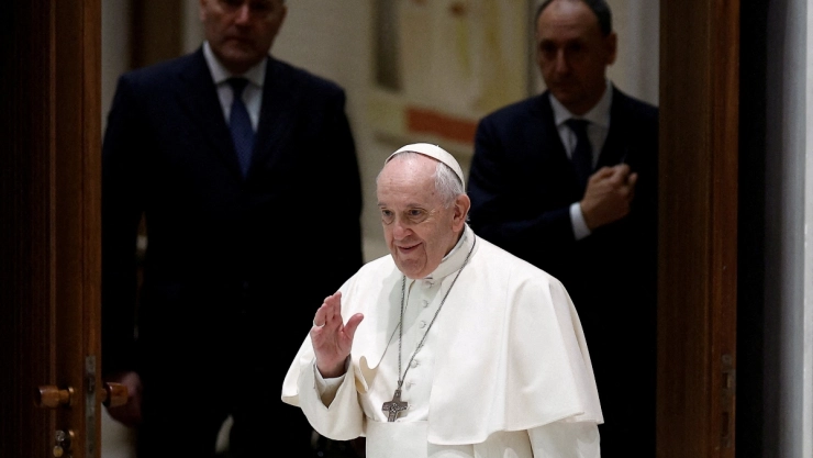 papa francisco ninos ucranianos roma