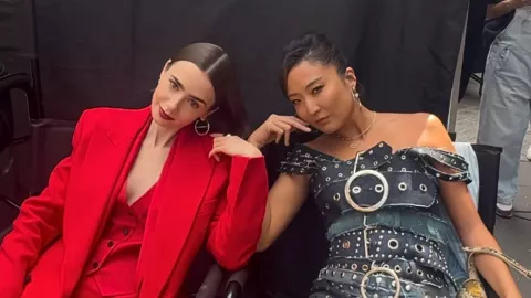 Rodaje de Emily in Paris