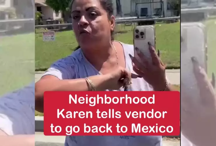 ¡Indignante! Mexicana corre a tamalero en Estados Unidos por hacer mucho ruido en su vecindario
