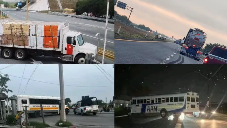 Reportan bloqueos en Matamoros, Tamaulipas suspenden clases