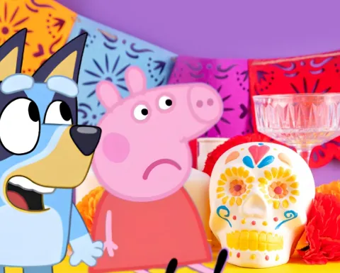 4 capítulos de Bluey y Peppa Pig para explicar el Día de Muertos y el recuerdo de los abuelos a tus hijos