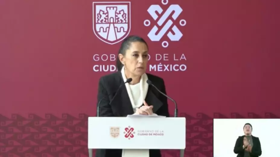Sheinbaum Los Ángeles Azules Año Nuevo