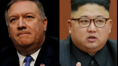 Mike Pompeo Kim Jong Un