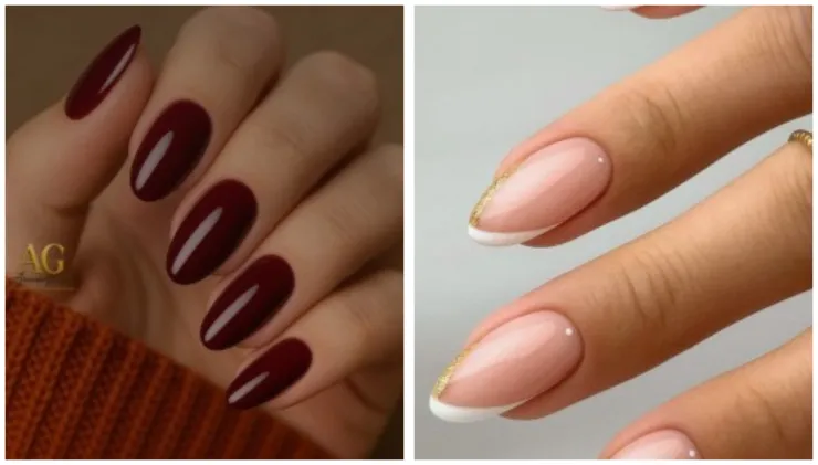 diseño de uñas almendradas