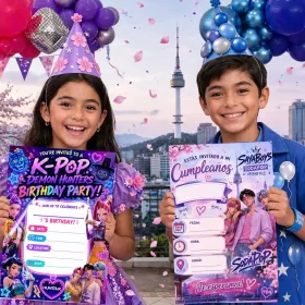 invitaciones kpop demon hunters cumpleaños.jpg
