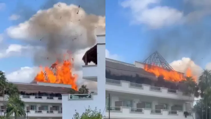 Se registra incendio en un hotel de Playa del Carmen; video.jpg
