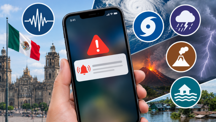 Nuevas alertas en el celular en México, además de los sismos: Qué fenómenos las activarán y a partir de cuándo estarán activas