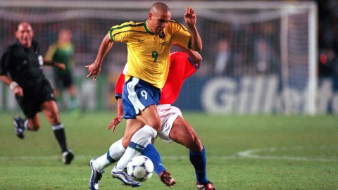 Ronaldo Nazario vs Chile en el Mundial de Francia 1998