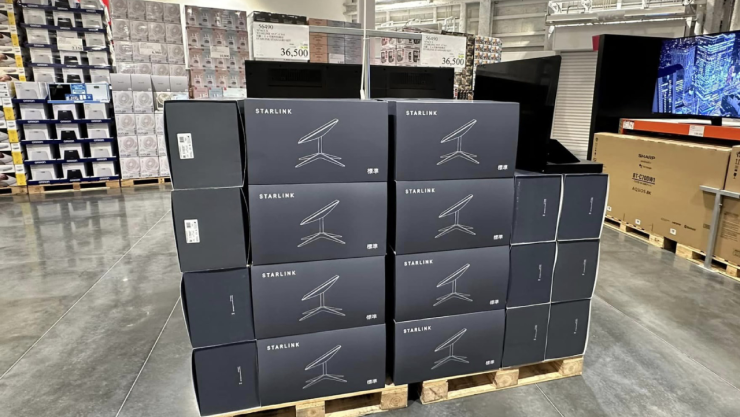 Comienzan las ventas de Starlink en Costco de Japón, primera tienda minorista.