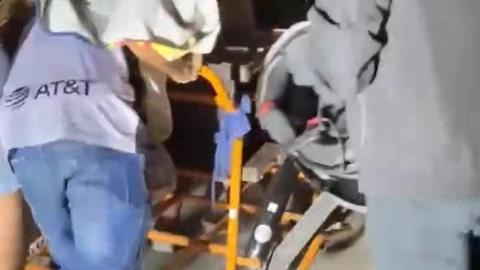 Aficionados americanistas vandalizan el triciclo de un panadero en Progreso