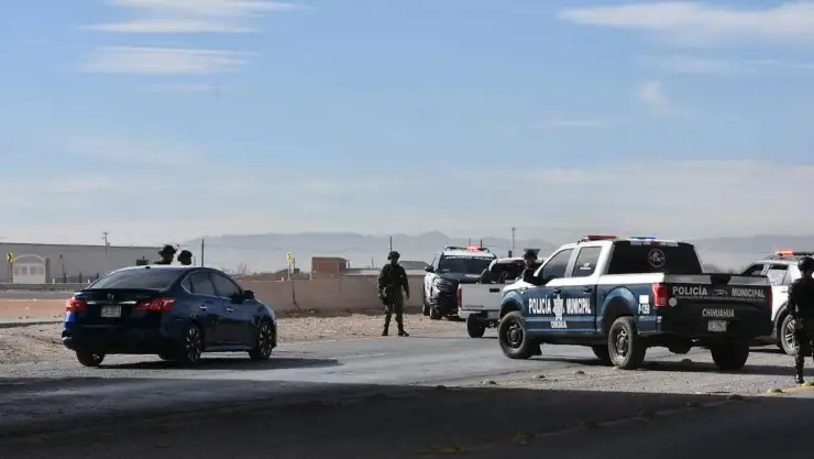 Operativo en Aldama