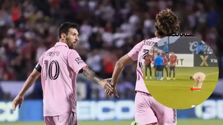 VIDEO_ Balconean a Messi haciendo supuesta trampa con el Inter de Miami ante Dallas FC