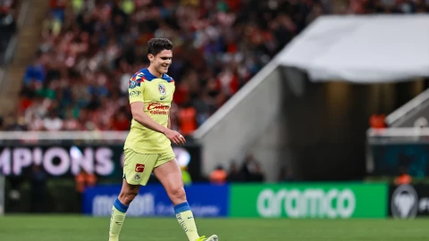 Israel Reyes, jugador del Club Am&eacute;rica