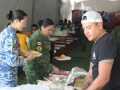 Todos nuestros voluntarios agradecen su enorme apoyo y comida.