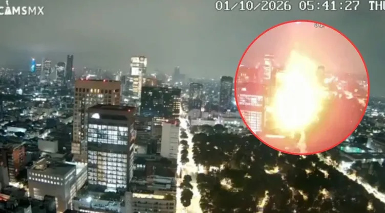 Explosión en Avenida Juárez, CDMX