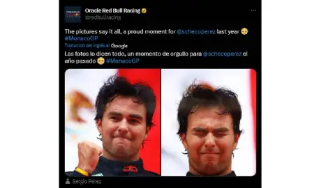 Checo Pérez Fecha y horario para el GP de Mónaco de la F1