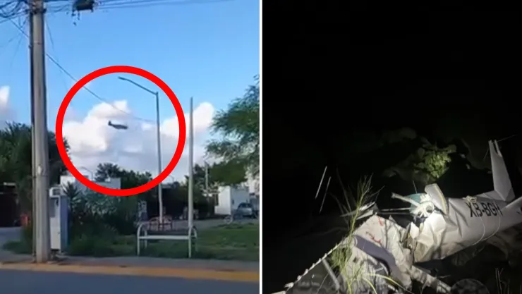 Caída avioneta García Nuevo León