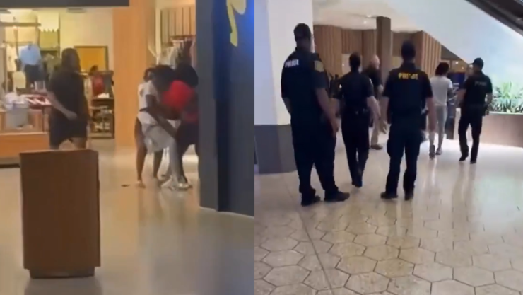 Reportan balacera en centro comercial 3 julio