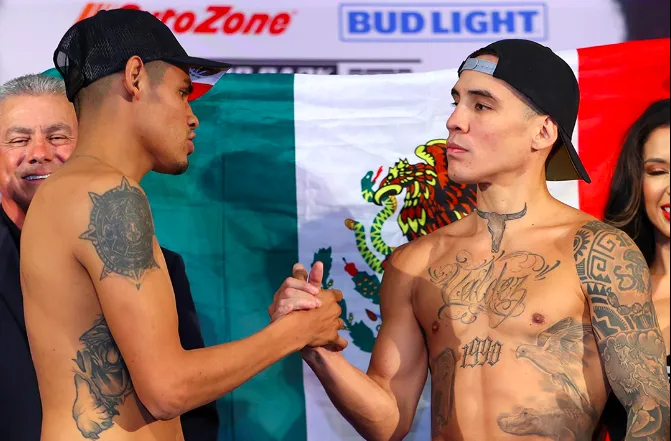 vaquero navarrete oscar valdez pelea