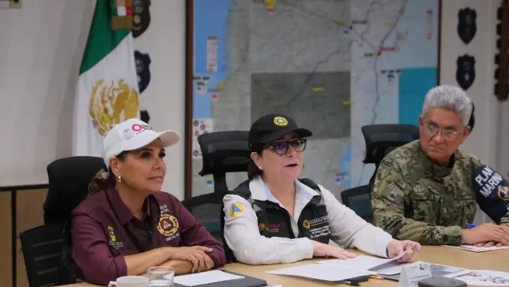 Cierra Mara Lezama operatividad de Centros de Mando tras concluir etapa de atención por huracán Beryl.jpg