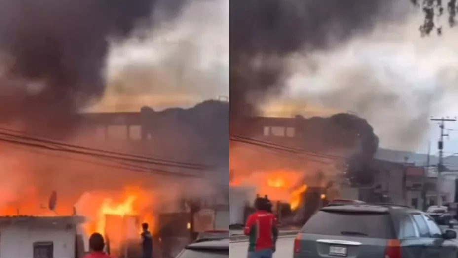Incendio en La Morita hoy