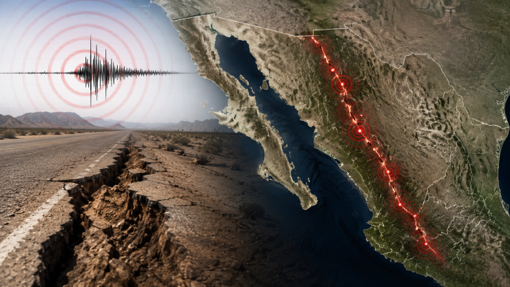 La falla sísmica, cercana a la de San Andrés, que causa enjambres sísmicos al norte de México; ¿a qué estados afecta?