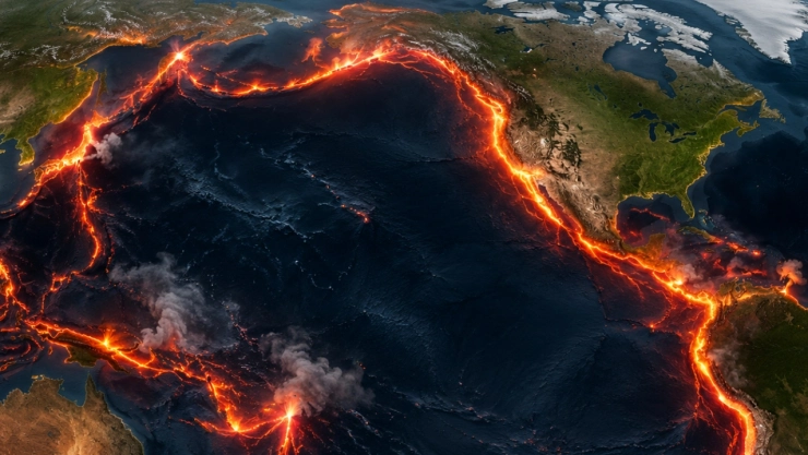 Qué es el efecto dominó del Cinturón del Fuego; explicación de los sismos