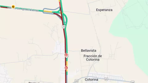 Accidente en León - Aguascalientes