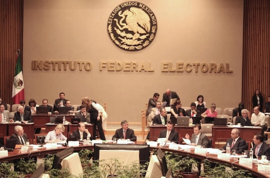 Consejo General del IFE. (Foto: Tomada de Internet)