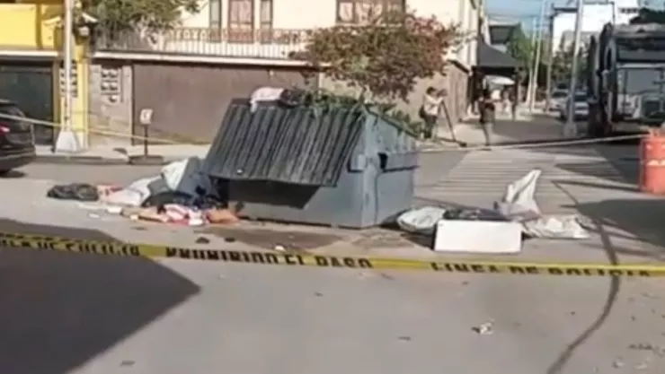 Hallan feto en contenedor de basura en el Barrio de Santiago, Puebla