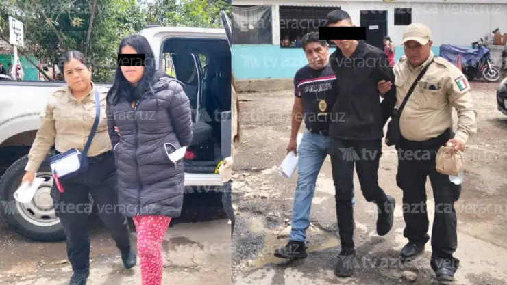 Detienen a pareja por asesinato de hombre en Coacoatzintla, Veracruz ¿Quiénes son?