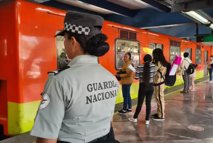 Guardia Nacional en el Metro CDMX: ¿Dónde estarán y utilizarán armas?
