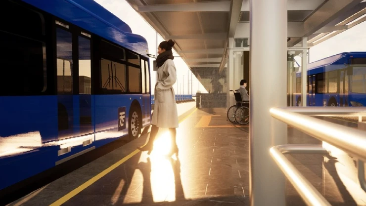 Trolebús elevado Iztapalapa 2022