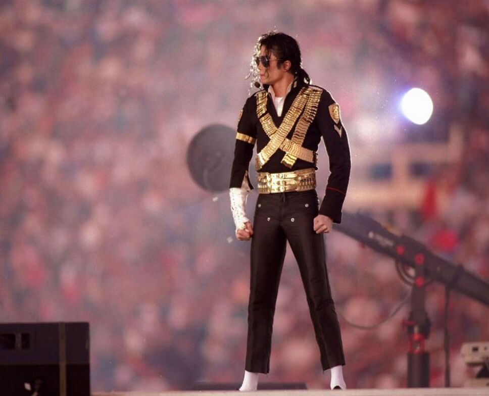 Michael Jackson en el Super Bowl XXVII
