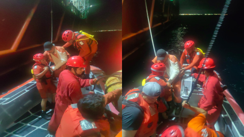 Evacuan a tripulante herido en buque de Veracruz