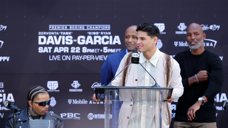 Ryan García Gervonta Davis pelea