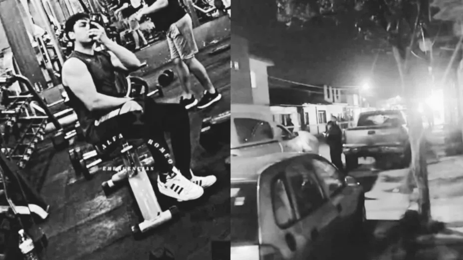 ¡Solo llegó a hacer ejercicio! Ejecutan a tiros a un  joven al salir de un gimnasio
