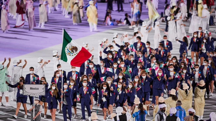 Desfile de la Delegación Mexicana en Tokyo 2020