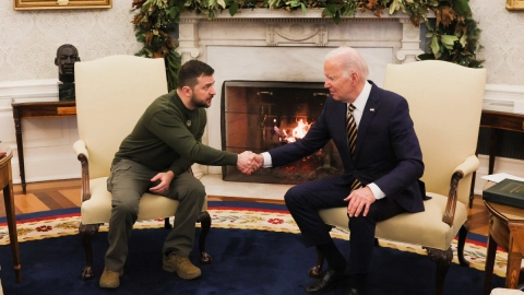 Zelensky se reúne con Joe Biden en la Casa Bla