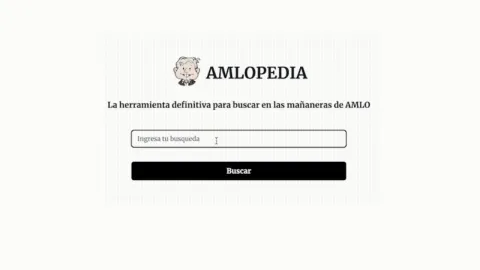 ¿Qué es la Amlopedia? Así puedes buscar una palabra clave en las mañaneras de AMLO