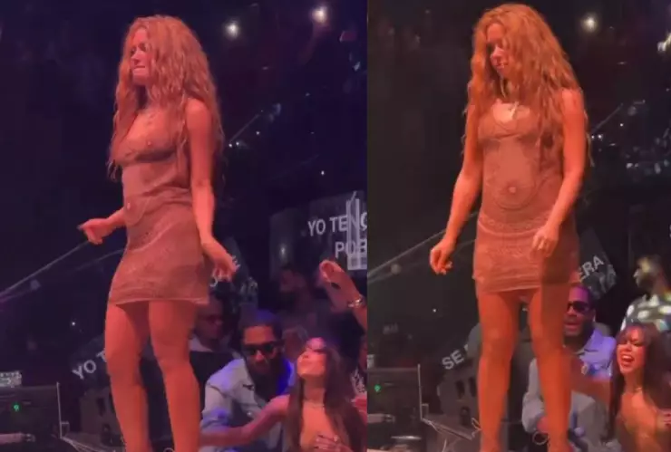 Así fue la REACCIÓN de Shakira cuando descubrió que un hombre estaba grabando debajo de su vestido