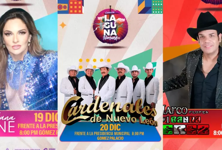 Durango anuncia Festival “Como La Laguna Ninguna” con grandes conciertos gratuitos