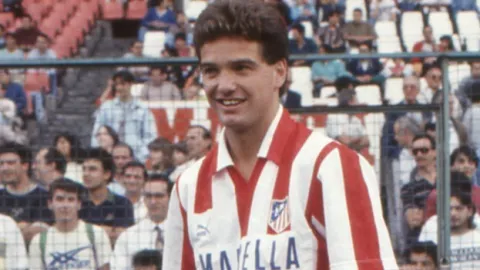 Luis García en el Atlético de Madrid