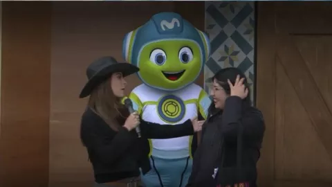 Los tiktokers fueron entrevistados con toda la buena vibra antes de encerrarse en La Granja VIP.