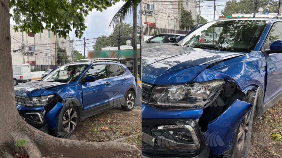 ‘Chamaco’ choca contra un árbol en la avenida Bonampak de Cancún.jpg