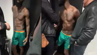 Moumi Ngamaleu encontrado con su amante