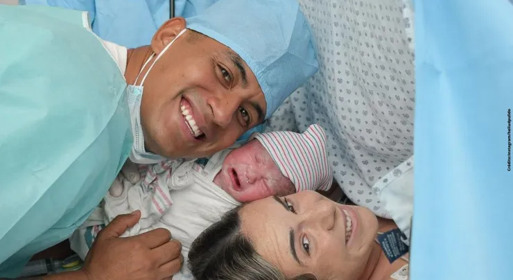 Heliud Pulido y Pame Verdirame se convierten en padres