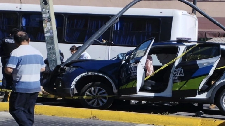 choque en la 11 Norte Puebla